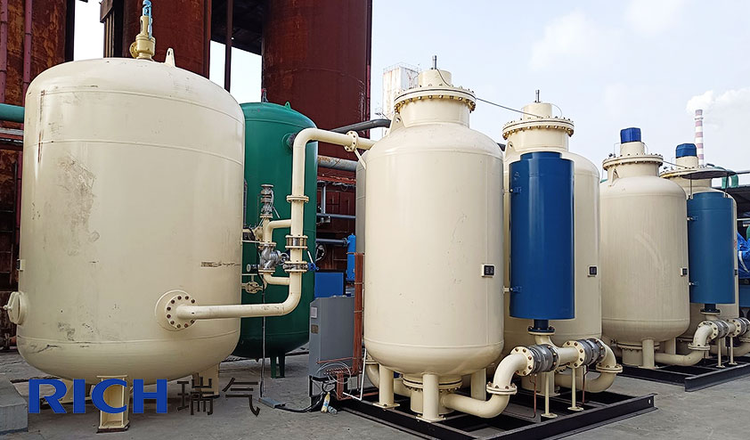  瑞气生产的1000立方化工制氮机正式投入生产